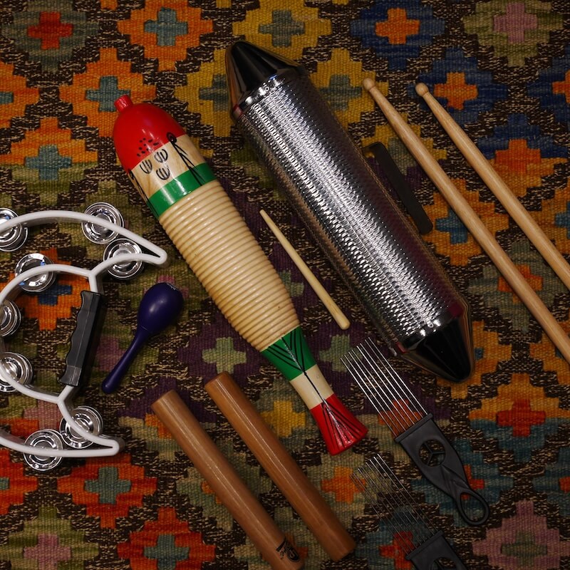 Various Percussion Instruments